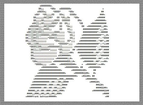 how to make ascii art and the power of imagination in literature